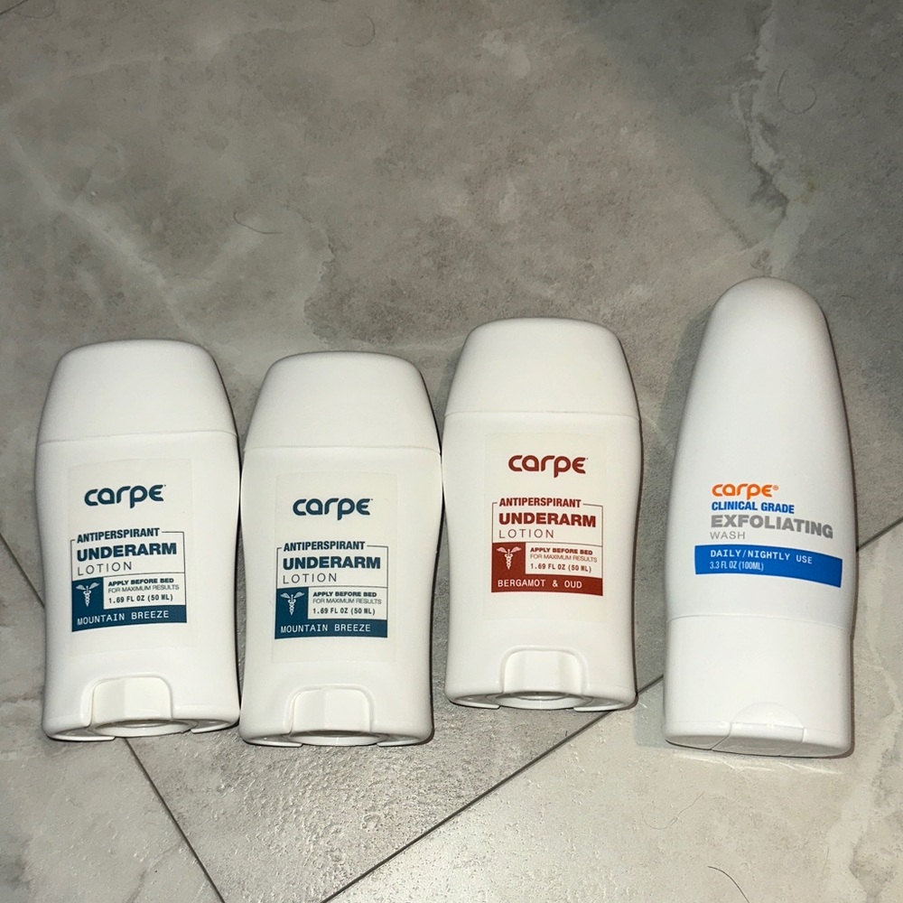 Carpe Antiperspirant Underarm Lotion Set - White